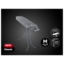 Ironing board Classic M Black 120x38cm