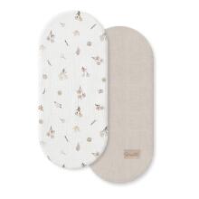 MY TREE Простынь для колыбели 2-pack 80x35 Дикие Цветы CM2