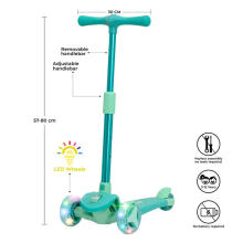 Story Mini Friends LED Deluxe Art.BD0101005100494-min-57-80 Mint High quality children's scooter with light effects