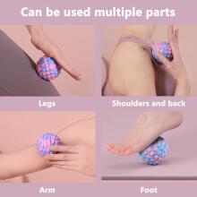 Haobin  Sensory Balls/Tip Foot Massager  Art.287148 Mix  Sensorā/masaža bumba ēzītits  7.5 cm ,1 gab