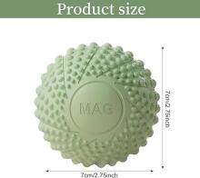 Kidsworld Sensory Balls/Tip Foot Massager  Art.287149 Green  Sensorā/masaža bumba ēzītits  7 cm ,1 gab