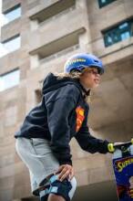 BTwin Helmet  Art.MF500 Edition Superman Certificēta, regulējama ķivere bērniem