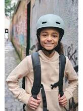 BTwin Helmet  Art.MF500 Khaki Certificēta, regulējama ķivere bērniem