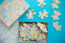 Tutufamily  Puzzle Latvia Art.287199 Latvijas puzle
