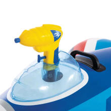 Inflatable fighter jet swim float for children with a water cannon – INTEX 57531-BLUE