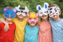 Farm animal mask Art.9674  Karnēvala maska