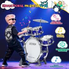 Kidsworld Musical Drum  Art.287534 A drum set for young musicians