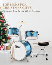 Kidsworld Musical Instrument Drum  Art.287556 Комплект барабанов для юных музыкантов