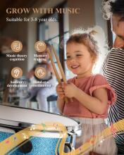 Kidsworld Musical Instrument Drum  Art.287556 Комплект барабанов для юных музыкантов