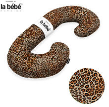 La Bebe™ Maternity Pillow Cotton Sì -Duo Art. 5-170 Wild Life. Многофункциональная подушка/подкова для беременных  с наполнителем memory foam
