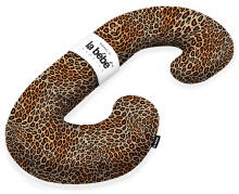 La Bebe™ Maternity Pillow Cotton Sì -Duo Art. 5-170 Wild Life. Многофункциональная подушка/подкова для беременных  с наполнителем memory foam