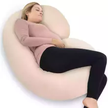 La Bebe™ Maternity Pillow Cotton Sì -Duo Art. 5-171 Wild Life. Daudzfunkcionāls spilvens/pakavs grūtniecēm, ar memory foam