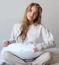 La Bebe™ Rich Maternity Pillow Art. 5-172 Wild Life. Подковка для сна, кормления малыша 30x104 cm