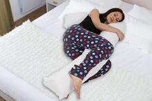 La Bebe™ Flopsy Pillow Art. 5-170 Wild Life. Cotton Nursing Maternity grūtnieču pakaviņš spilvens ar pārvalku [2 pārvalki], sintepona pildīšana,180 см