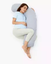 La Bebe™ Flopsy Pillow  Art. 5-171 Wild Life. Cotton Nursing Maternity grūtnieču pakaviņš spilvens ar pārvalku [2 pārvalki], sintepona pildīšana,180 см