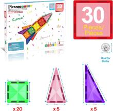 PICASSO TILES Magnetic constructor 30 pcs., PTM30