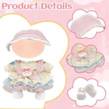 Kidsworld Doll Cloth Art.287803 Набор одежды для кукол высотой 17 см