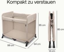 Bugaboo Stardust 2-in-1 Art.287807 Desert Taupe Bērnu ceļojuma gultiņa