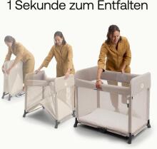 Bugaboo Stardust 2-in-1 Art.287807 Desert Taupe Bērnu ceļojuma gultiņa