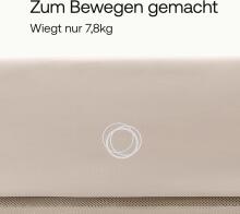 Bugaboo Stardust 2-in-1 Art.287807 Desert Taupe Bērnu ceļojuma gultiņa