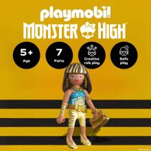 PLAYMOBIL Monster High – Cleo de Nile figūriņas komplekts mistiskai spēlei un Helovīnam