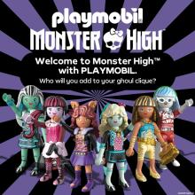PLAYMOBIL Monster High – Draculaura Helovīna spēļu komplekts spocīgiem piedzīvojumiem
