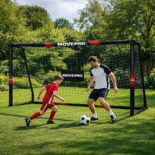 Futbola vārti ar tīklu futbolam 300x200x120 cm MOVEPRO