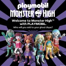 PLAYMOBIL Monster High – Ghoulia Yelps figūriņu komplekts spocīgiem piedzīvojumiem