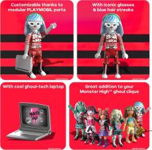 PLAYMOBIL Monster High – Ghoulia Yelps figūriņu komplekts spocīgiem piedzīvojumiem