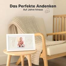 Baby Handprint and Footprint Maker Set Art for Baby Art.288058 White Рамочка тройная деревянная