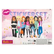Besties kleebiste komplekt 14 lehte, 300+ tk