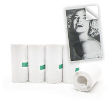 Easypix Thermal  Sticker Rolls white for InstantFUN 5pcs 55601