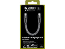 Sandberg 441-66 Survivor USB-C Cable 0.2M 100W
