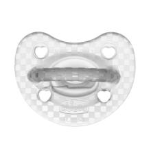 Chicco Silicone Physio Soft Art.288262 Mix Color  Соска безопасная для сна,силиконовая, литая, 0 м+,2 шт