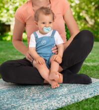 Chicco Silicone Physio Soft Art.288265 Mix Color   Соска безопасная для сна,силиконовая, литая, 0 м+,2 шт