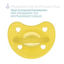 Chicco Silicone Physio Soft Art.288265 Mix Color   Соска безопасная для сна,силиконовая, литая, 0 м+,2 шт