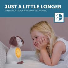 Zazu Kids Davy Dog Sleeptrainer Art.288269 Pink Sleep Trainer with Davy's Night Light