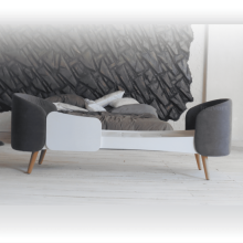 La Bebe™ Fly Bed Art.288276 Komfortabls ovāls bērnu porolona matracis/matracītis 66x136x9cm (Saderīgs ar Ingvart)