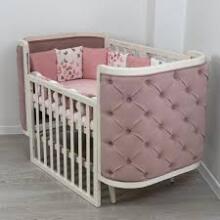 La Bebe™ Boho Bed Art.288282 Комфортный овальный детский поролоновый матрас 68x87x9cm(Совместим с Ingvart)