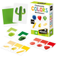 HEADU Maxi Flashcards Montessori Colors