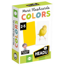 HEADU Maxi Flashcards Montessori Colors