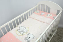 Cover set -  2 pcs - 135x100, 40x60 - LEON - PINK