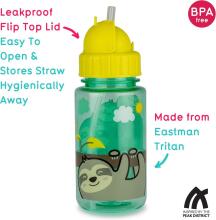 Tum Tum Watter Bottle Art.288461 Fox Felicity Sporta krūzīte ar salmiņu 400 ml.