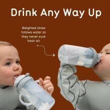 Tum Tum Baby Cup Art.288463 Fergus Fox Pudelīte ar  salmiņu  no 6 +mēn, 200 ml