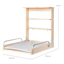 Roba Style Wall Changing Shelf   Art.288483 Natural  Столик для пеленания (крепится к стене)