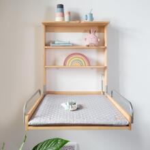 Roba Style Wall Changing Shelf  Art.288484 Taupe  Столик для пеленания (крепится к стене)