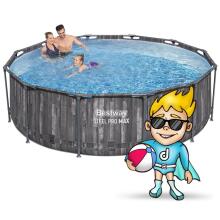 Bestway 5614X 366 x 100 cm Frame Pool 18 in 1 + Bubble Machine FREE