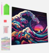 Сапфировая головоломка Splat Planet BIG WAVE 30x40 см