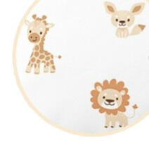 Cover set -  2 pcs - 135x100, 40x60 - SWEET SAFARI