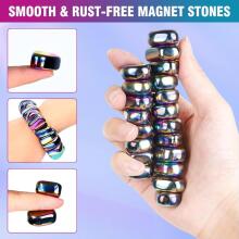 Hematite Magnetic Stones Art.288719 Магнитные камни на нитке 30 шт.